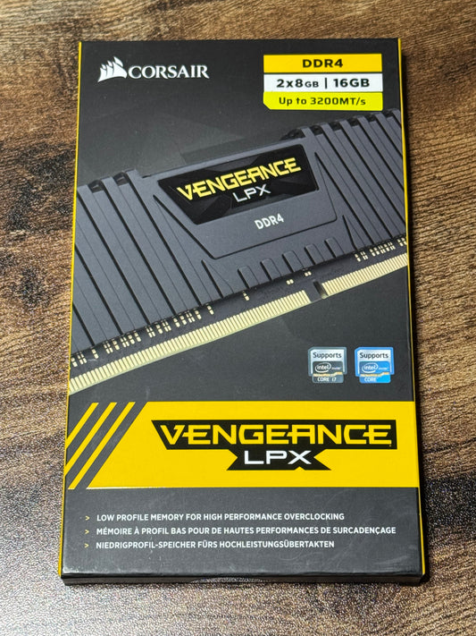 Corsair Vengeance LPX 16GB DDR4 (2x8GB) 3200Mhz Memory Kit